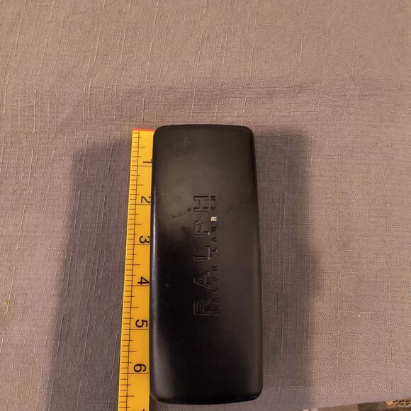 RALPH Ralph Lauren Eyeglass Sunglasses Case Black Size 2.5 in X 6.5 in - Picture 9 of 9